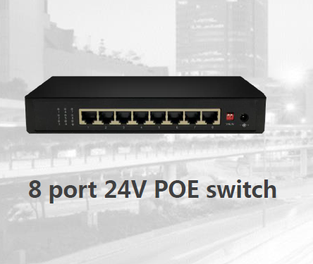 POE-RX8 24V POE switch for Todaair wireless AP